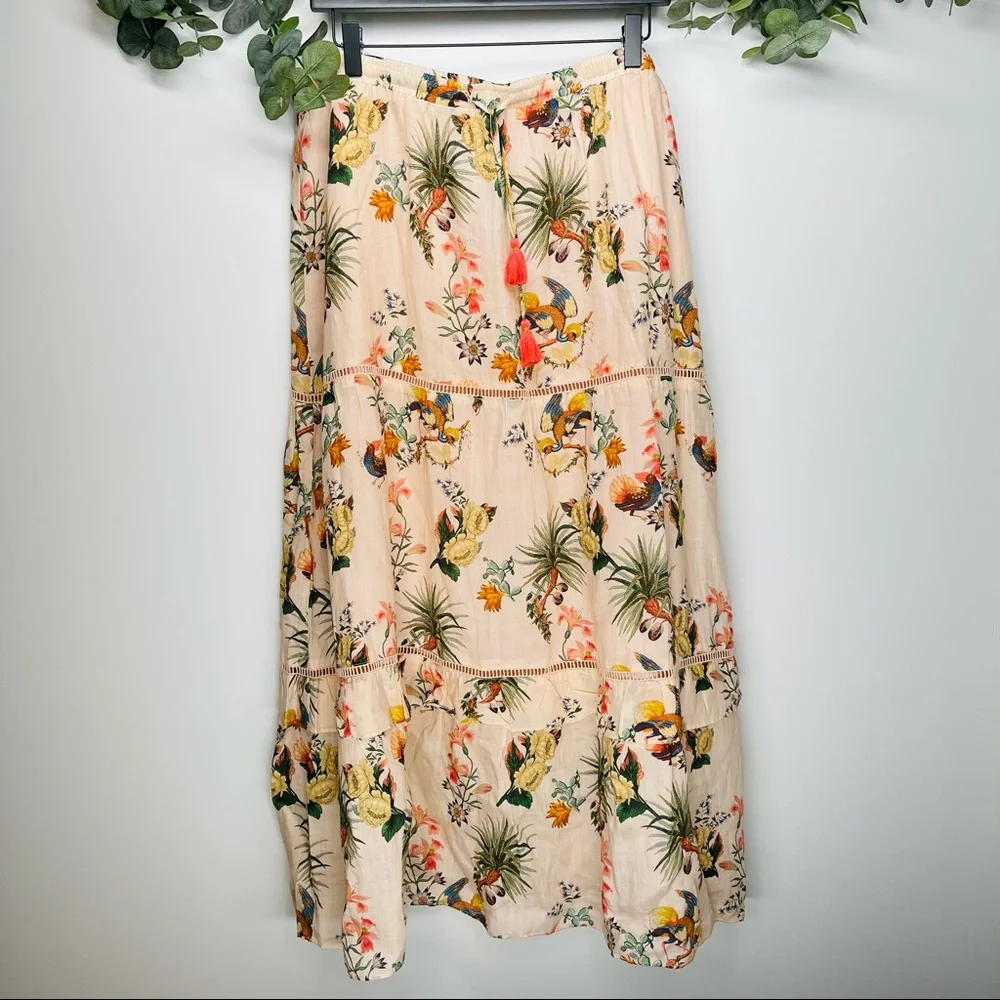NWT Johnny Was - Wanderlust Maxi Skirt L
